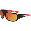 imageColumbia Mens Utilizer Wrap SunglassesShiny Black  RedRed Revo