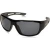 Shiny Black W/Grey Rubber Polarized