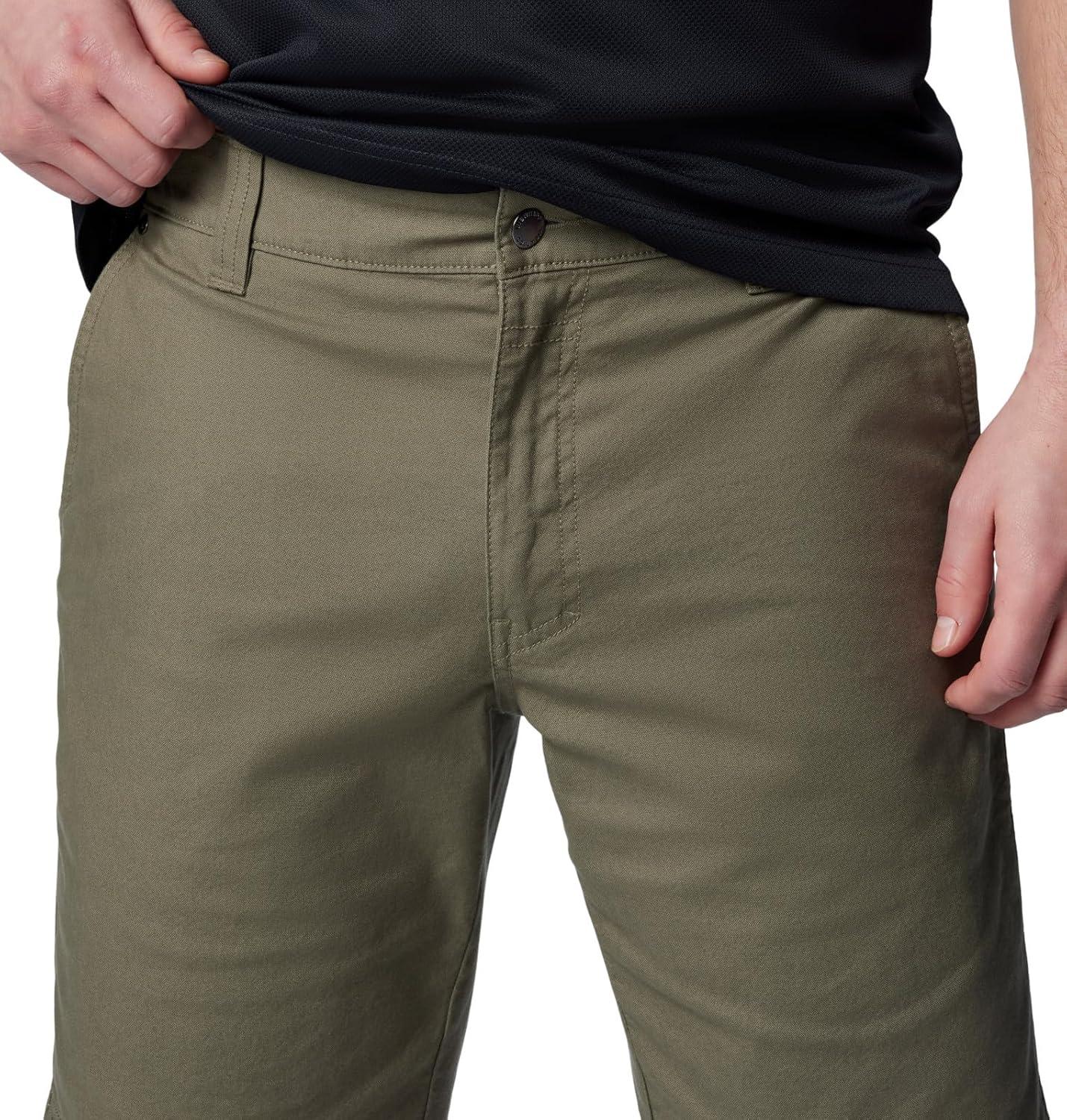 imageColumbia Mens Flex ROC Short UV Sun Protection Comfort StretchStone Green