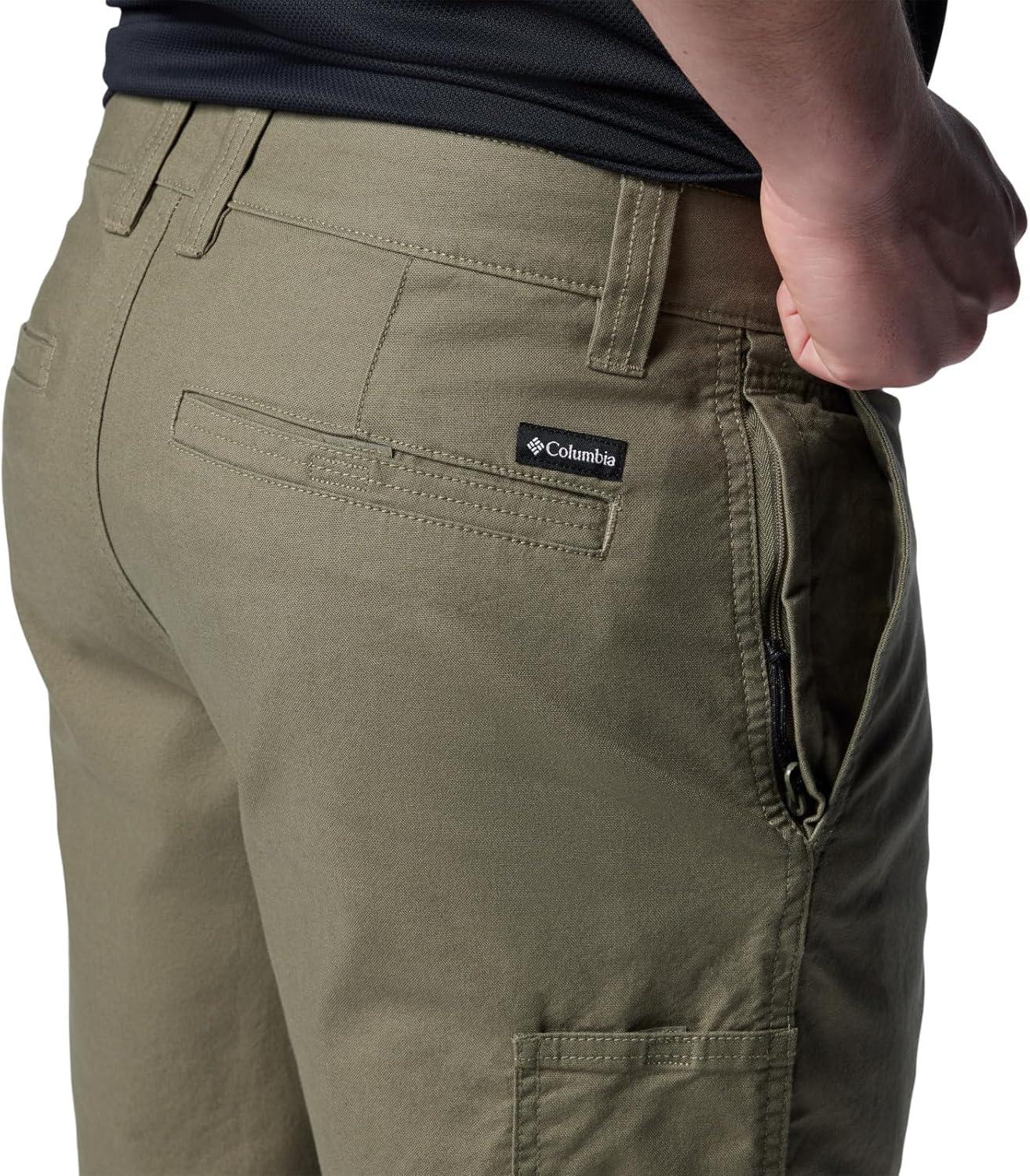 imageColumbia Mens Flex ROC Short UV Sun Protection Comfort StretchStone Green