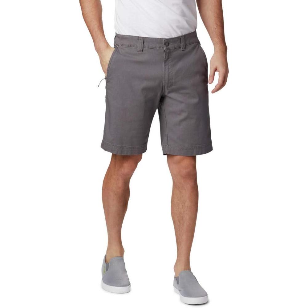 imageColumbia Mens Flex ROC Short UV Sun Protection Comfort StretchCity Grey