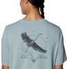 imageColumbia Womens PFG Uncharted Graphic TeeCrushed BluePfg W Storm Bird