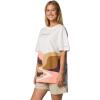imageColumbia Womens Rolling Bend Graphic Oversized TeeSea SaltTrailscape