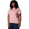 imageColumbia Womens Rolling Bend Graphic Short SleeveEraser PinkScripted Brand