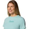 imageColumbia Womens Rolling Bend Graphic Short SleeveSprayScripted Brand