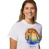 imageColumbia Womens Rolling Bend Graphic Short SleeveWhiteS25 Pride
