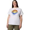 imageColumbia Womens Rolling Bend Graphic Short SleeveWhiteS25 Pride