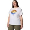 imageColumbia Womens Rolling Bend Graphic Short SleeveWhiteS25 Pride
