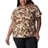 imageColumbia Womens Silver Ridge Utility Short Sleeve ShirtChalkFloriculture