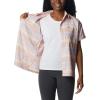 imageColumbia Womens Silver Ridge Utility Short Sleeve ShirtPeachPainted Hills Stripe