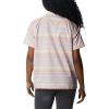 imageColumbia Womens Silver Ridge Utility Short Sleeve ShirtPeachPainted Hills Stripe