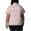 imageColumbia Womens Silver Ridge Utility Short Sleeve ShirtPeachPainted Hills Stripe