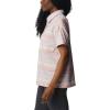 imageColumbia Womens Silver Ridge Utility Short Sleeve ShirtPeachPainted Hills Stripe
