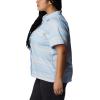 imageColumbia Womens Silver Ridge Utility Short Sleeve ShirtPurple TintPainted Hills Stripe