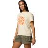 imageColumbia Womens Sun Trek Graphic Short Sleeve IiiLemon WashWavy Rays