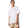 imageColumbia Womens Rolling Bend Graphic Oversized TeeWhiteFloral Fun