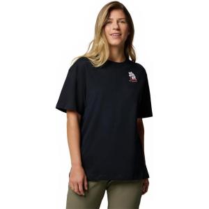 imageColumbia Womens Rolling Bend Graphic Oversized TeeBlackFloral Fun