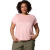 imageColumbia Womens Bluevista Hill Short Sleeve CrewPink Sand Heather