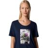 imageColumbia Womens Ruby Springs Graphic Scoop Neck Short SleeveCollegiate NavyWanderlust Floral