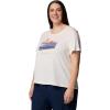imageColumbia Womens Ruby Springs Graphic Scoop Neck Short SleeveSea SaltFoggy Hillscape