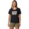imageColumbia Womens Ruby Springs Graphic Scoop Neck Short SleeveBlackWanderlust