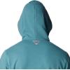 imageColumbia Mens PFG Elements HoodieTranquil Teal  Bright Nectar Gradient