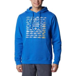 imageColumbia Mens PFG Elements HoodieVivid Blue Gradient