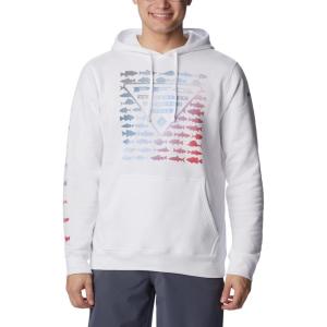 imageColumbia Mens PFG Elements HoodieWhite Gradient