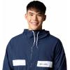 imageColumbia Mens Spire Valley Hooded WindbreakerCollegiate NavyWhite