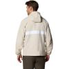 imageColumbia Mens Spire Valley Hooded WindbreakerDark StoneWhite