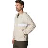 imageColumbia Mens Spire Valley Hooded WindbreakerDark StoneWhite