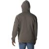 imageColumbia Mens Trek Full Zip Hoodie2024 Charcoal HeatherCsc Sleeve Logo