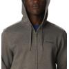 imageColumbia Mens Trek Full Zip Hoodie2024 Charcoal HeatherCsc Sleeve Logo
