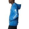 imageColumbia Mens Trek Full Zip HoodieBright Indigo HeatherCsc Sleeve Logo