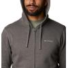imageColumbia Mens Trek Full Zip HoodieCharcoal Heather