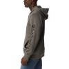 imageColumbia Mens Trek Full Zip HoodieCharcoal HeatherCsc Sleeve Logo