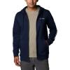 imageColumbia Mens Trek Full Zip HoodieCollegiate NavyCsc Sleeve Logo