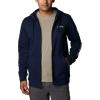 imageColumbia Mens Trek Full Zip HoodieCollegiate NavyCsc Sleeve Logo