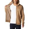 imageColumbia Mens Trek Full Zip HoodieDelta HeatherCsc Sleeve Logo