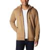 imageColumbia Mens Trek Full Zip HoodieDelta HeatherCsc Sleeve Logo