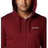 imageColumbia Mens Trek Full Zip HoodieRed Jasper