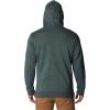 imageColumbia Mens Trek Full Zip HoodieSpruce HeatherArched Brand Logo