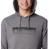 imageColumbia Mens Trek Ii HoodieCity Grey HeatherFramed Halftone Graphic