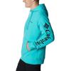 imageColumbia Mens Viewmont Ii Sleeve Graphic HoodieBright Aqua