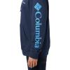imageColumbia Mens Viewmont Ii Sleeve Graphic HoodieCollegiate NavyCollegiate Navy