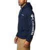 imageColumbia Mens Viewmont Ii Sleeve Graphic HoodieCollegiate NavyWhite