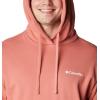 imageColumbia Mens Viewmont Ii Sleeve Graphic HoodieDark CoralWhite