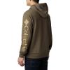 imageColumbia Mens Viewmont Ii Sleeve Graphic HoodieOlive Green Heather