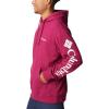 imageColumbia Mens Viewmont Ii Sleeve Graphic HoodieRed Onion
