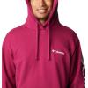 imageColumbia Mens Viewmont Ii Sleeve Graphic HoodieRed Onion